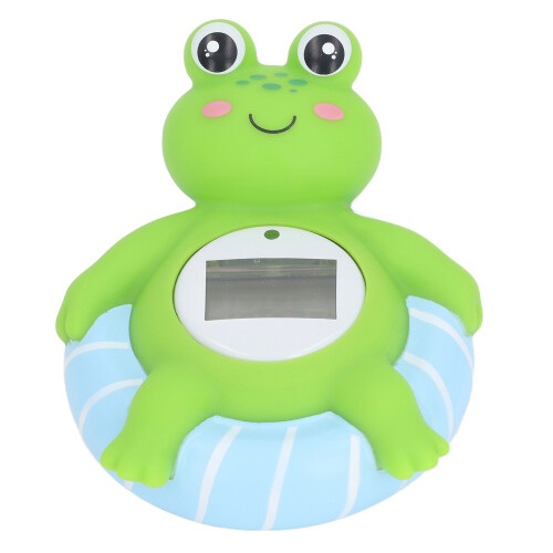 Baby Bath Thermometer Floating Toy - 8.5x10cm, ABS & Silicone 1