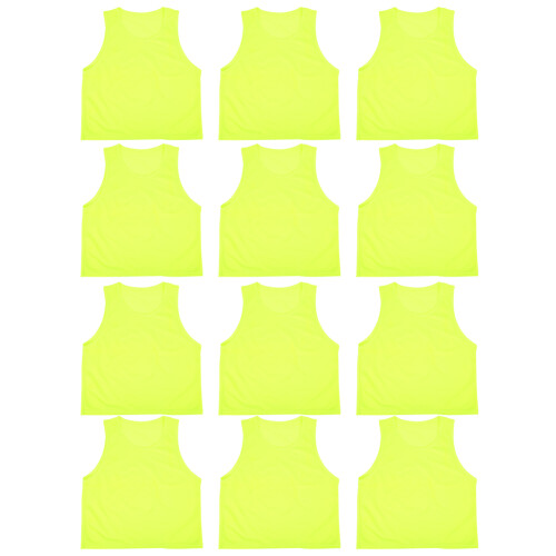 12PCS Small Mesh Children Football Training Vest 2