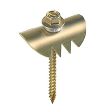 50PCS Galvanized Fence Fastener Nails with Rubber Washer 2 Inch Size