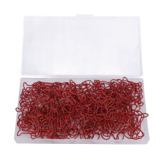 100Pcs Dog Shaped Paper Clips Iron Wire Decorative