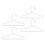 20PCS Doll Clothes Hangers Doll Clothes 65mm 4