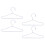 20PCS Doll Clothes Hangers Doll Clothes 65mm 3