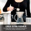 1,8 L luftdichte Kaffeedose - Edelstahl 12