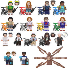 (16PCS Stranger Things - C) 24PCS Stranger Things Assembled Minifigures Set Children's Toys Building Blocks Fit Lego
