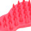 Weiche Silikon-Haustier-Badmassagebürste 11,5  7 cm 6