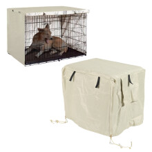 Universelle Hundeboxabdeckung aus Oxford-Stoff 63x48x50 cm