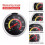 Backofenthermometer mit Halterung 50-400C 60mm Metall 14
