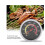 Backofenthermometer mit Halterung 50-400C 60mm Metall 12