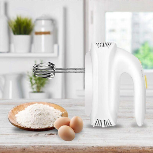 Electric Hand Mixer Powerful Hand Mixer Multi-E 5 Speed Silent Electric Kitchen Mixer, 2 Beaters 2