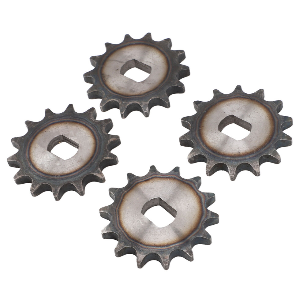 4Pcs 428 14T Chain Sprocket 12X17mm H Hole Steel For Electric Scooters 8791338153521
