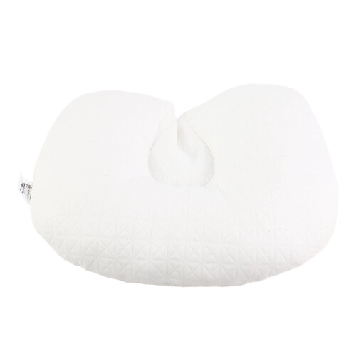 Pearl Cotton Newborn Pillow - Breathable Lightweight 0-1 Year White 1