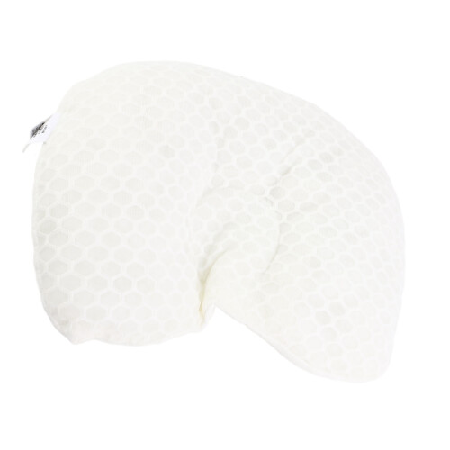 Pearl Cotton Newborn Pillow - Breathable Lightweight 0-1 Year White