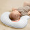 Pearl Cotton Newborn Pillow - Breathable Lightweight 0-1 Year White 5