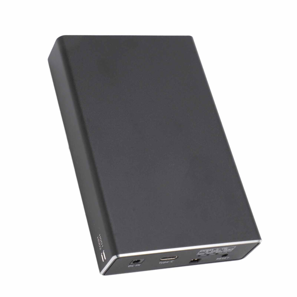 RAID Enclosure 2.5'' Dual Bay USB C 10Gbps Supports up to 12TB