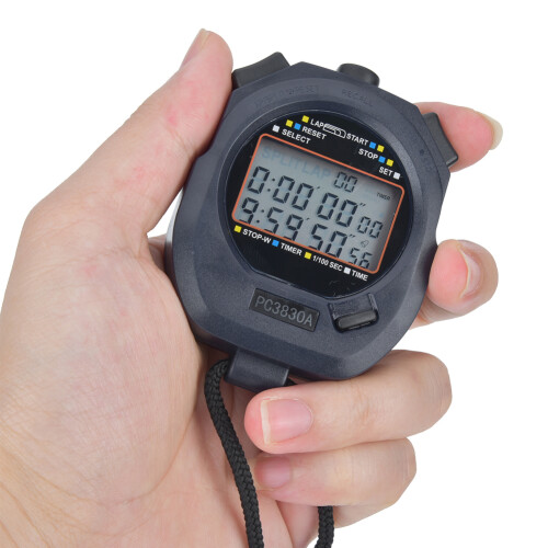 PC3830A ABS Sports Running Stopwatch Electronic 2