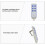 Universal 6 Button Motor Hospital Bed Remote Control - Replacement Remote Hand Control with 8 Pin for Lifting Bed 3