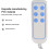 Universal 6 Button Motor Hospital Bed Remote Control - Replacement Remote Hand Control with 8 Pin for Lifting Bed 2