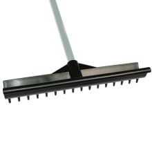 Lightweight Golf Rake 15-Inch Double-Sided Harrow For Sand Bunker UV-Resistant Golf Course Accessories For Women Adults