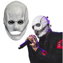 (Short) Halloween Slipknot Corey Taylor Mask Dj Cosplay Horror Long/short Latex Mask Carnival Masquerade Party Props Gifts