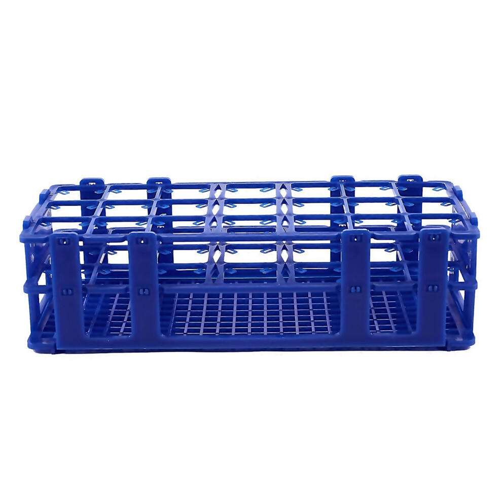 For Plastic 21 Holes Box Rack Holder For 50ml Centrifuge Tubes Blue-image-OPC-PJGTW6G-NEW