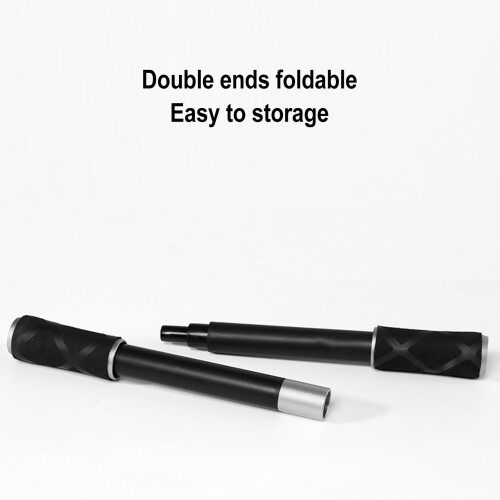 Finger-Drehstift - Schwarz-Silber, 20,5 cm 2