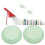 2er Pack runde Klebe-Geruchsneutralisatoren Jasmin-Box 1