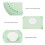 2er Pack runde Klebe-Geruchsneutralisatoren Jasmin-Box 11