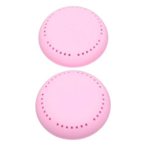 2er Pack selbstklebende runde Duftspender-Box rosa
