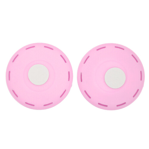 2er Pack selbstklebende runde Duftspender-Box rosa 2