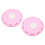 2er Pack selbstklebende runde Duftspender-Box rosa 6
