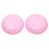 2er Pack selbstklebende runde Duftspender-Box rosa 2