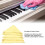 Durable 5PCS Yellow Cotton Cleaning Cloth Set for Musical Instruments 4
