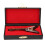 kaffeefarbene E-Gitarre, Modell 10 cm, mit Ständer und Koffer 10
