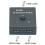 8K 4K HDMI 2.1 bidirektionaler Switch 40 Gbit/s Metall 3