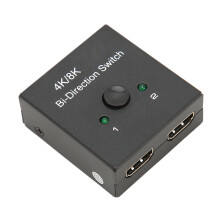 8K 4K HDMI 2.1 bidirektionaler Switch 40 Gbit/s Metall