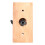 Violin Wall Hanger 2pcs Wood+Metal Neck Bracket 13