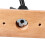 Violin Wall Hanger 2pcs Wood+Metal Neck Bracket 12
