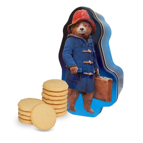 Paddington Bear Shaped Gift Tin Contaning Shortbread Bisuits Collectable Gift 2