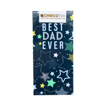 Best Dad Ever Chocolate Bar Gift Tin Sweet Surprise Confectionery Gift Idea