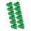 Versatile Plastic Clips 100 PCS for Garden Shed Solar Shade Net 11mm/0.43in 16