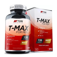 TDN T-MAX Mens T-Booster 120 Caps Formulated Premium Supplement