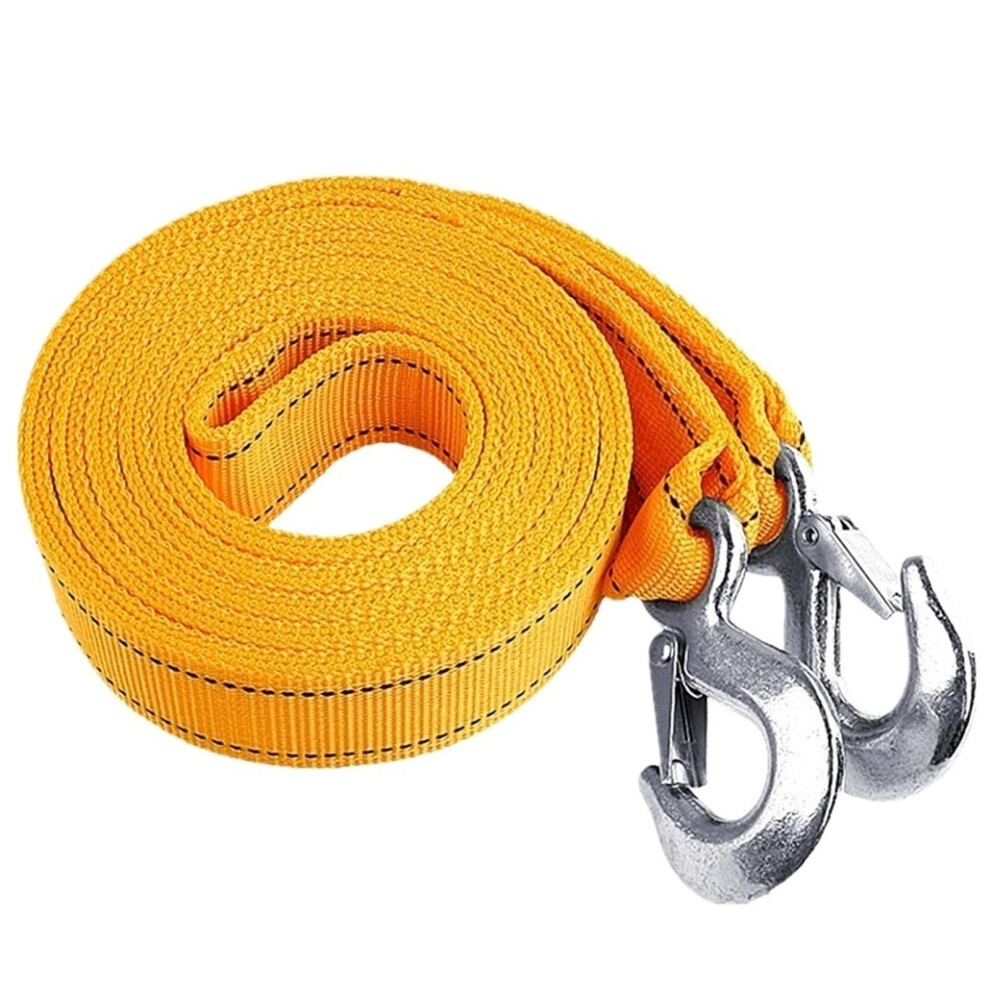 Tow Rope Vehicle Recovery Rope 8-Ton 3-Layer Construction Tow Strap For Cars And Trucks 6947110953458