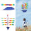 3D Huge Rainbow Sailboat Flying Kite Outdoor 5
