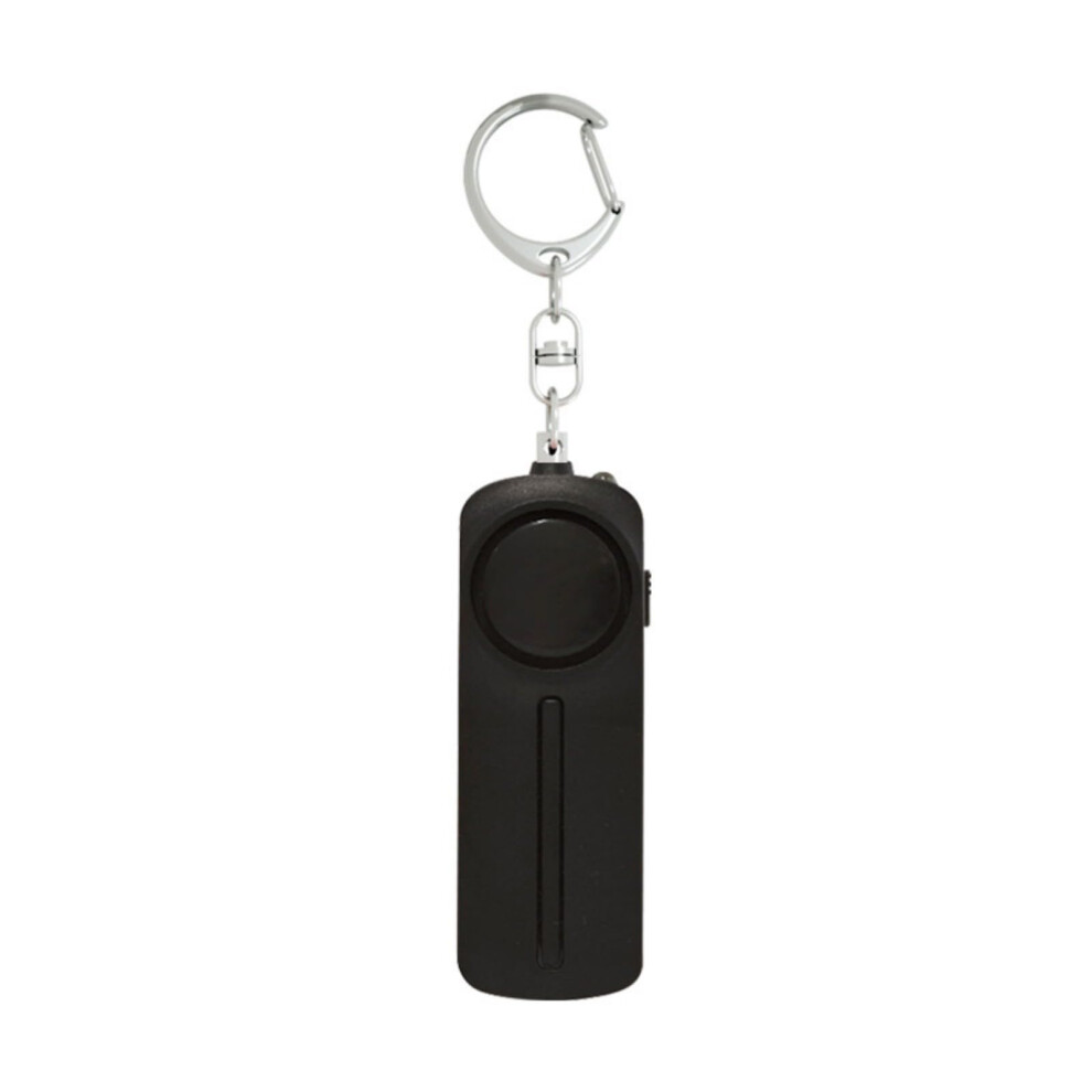 Sicherheitsalarm Keychain 130Db Self-Defense Alarm With Led Flashlight For Women And Girls Black 6493810566660