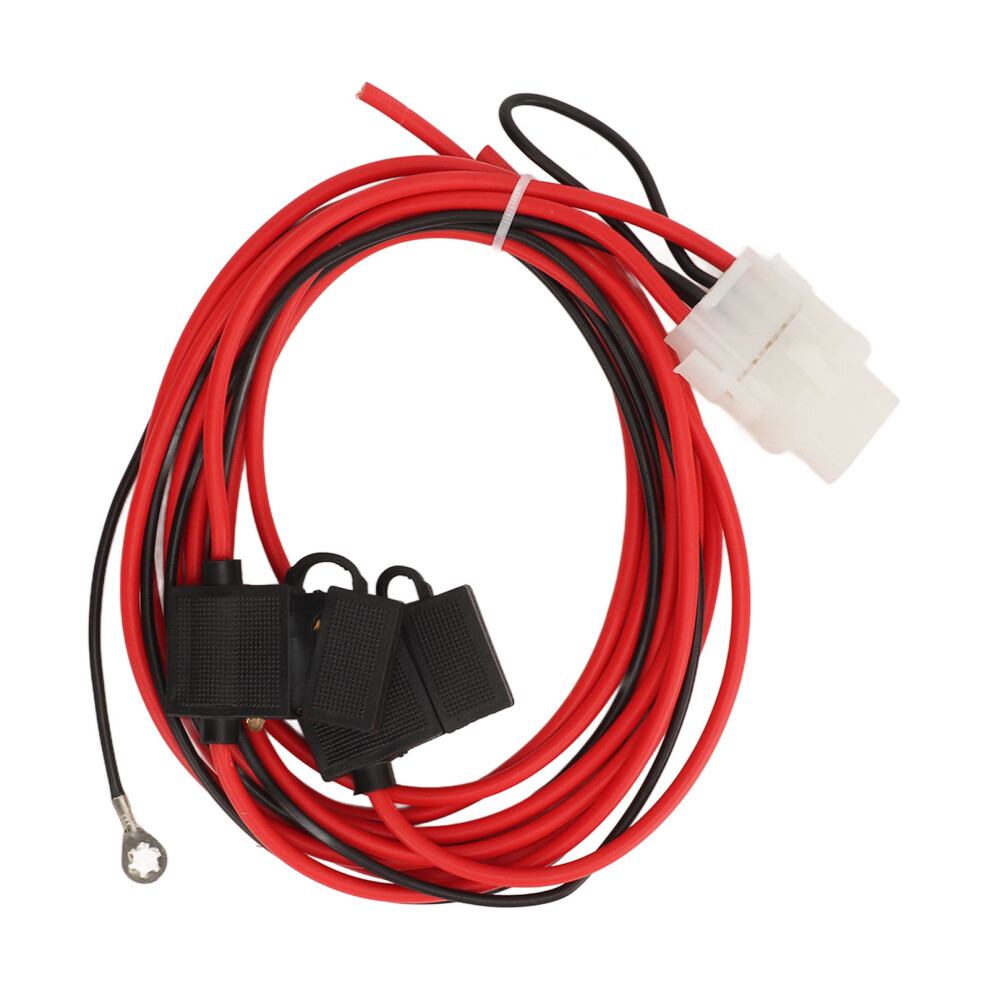 Universal 12V Truck Cap Wiring Harness C90 907 With Fuses & Tap Connectors Light 5031338176322