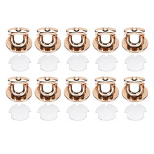 10 Set Belt Buckle Set Gold 32mm Alloy Belt Buckle