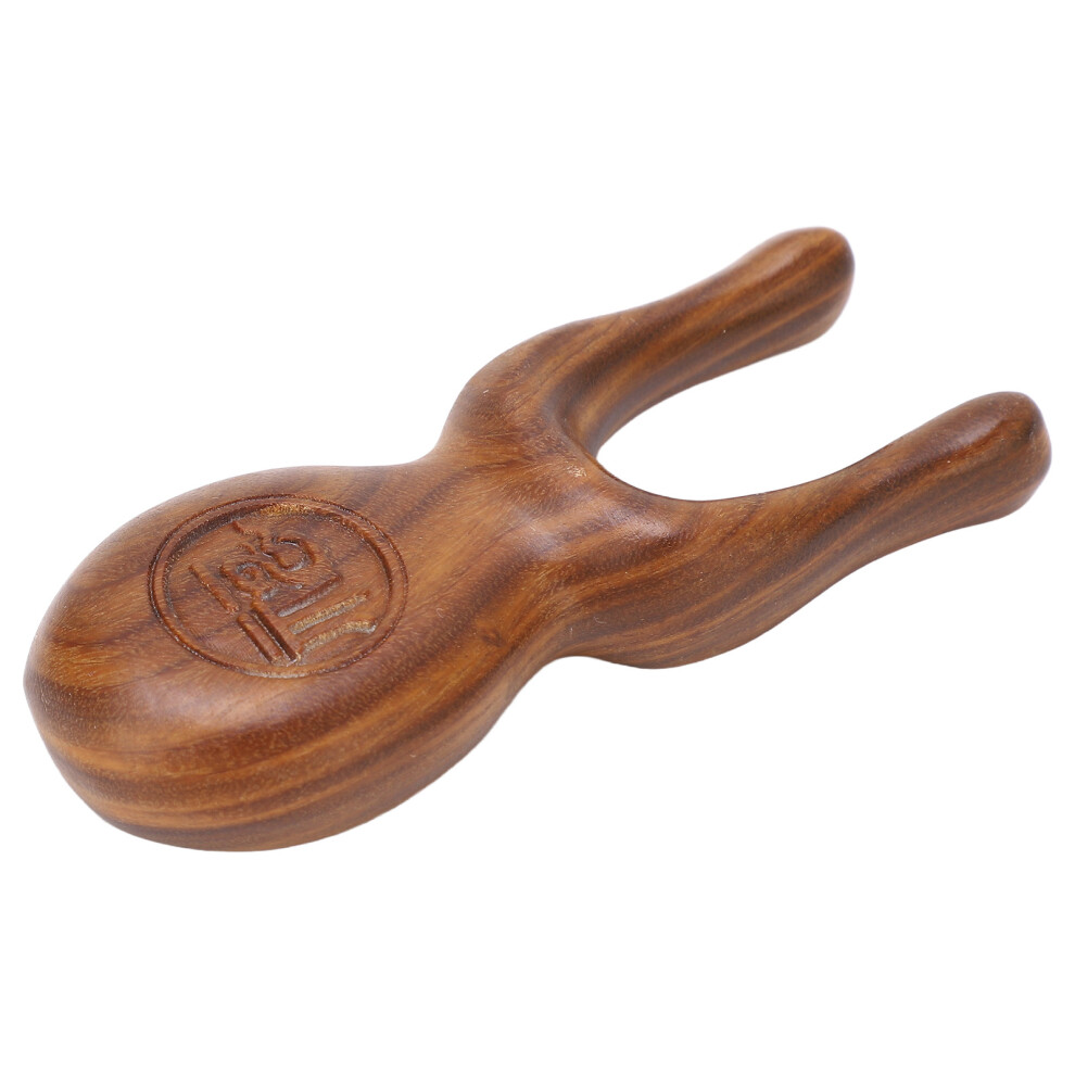 Green Ebony Nose Massager Face Sculpting Gua Sha Tool Portable Fine Craftsmanship