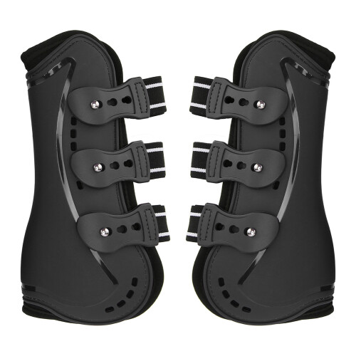 Horse Front Leg Boots Impact-Resistant Breathable Riding Leg Guards, M 1