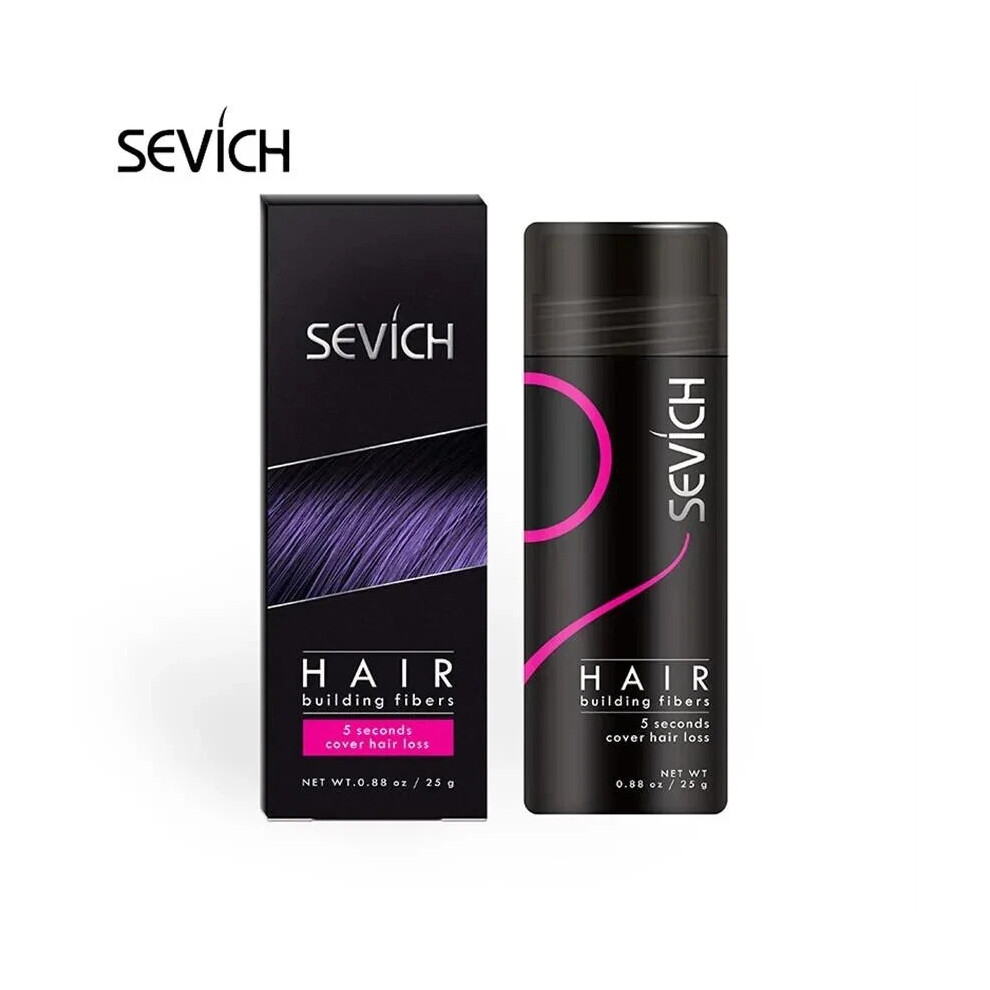 Sevich Hair Fibers 25G Keratin Toppik Compatible Dark/Brown
