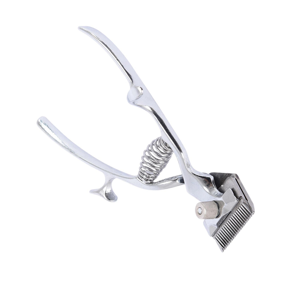 Manual Hair Clipper, Dog Hair Clipper, Adjustable Stainless Steel Blades, Quiet Pet Grooming Tool-image-OPC-PJGVBSR-NEW